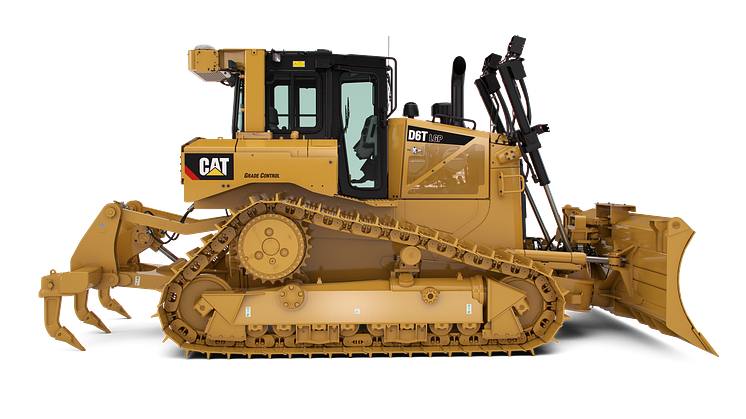 Cat D6T bandschaktare - höger sida