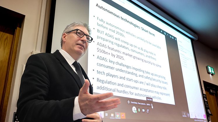 Automotive industry expert Professor David Bailey 