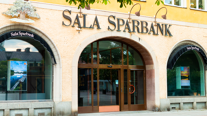 Sala Sparbanks huvudkontor i Sala.