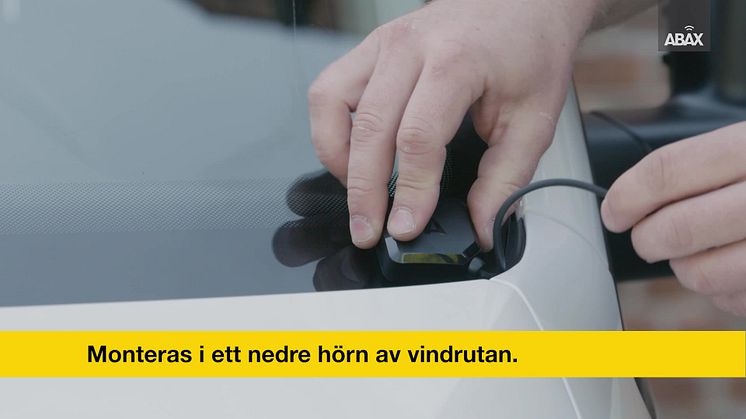 Såhär installerar du körjournalen ABAX Triplog