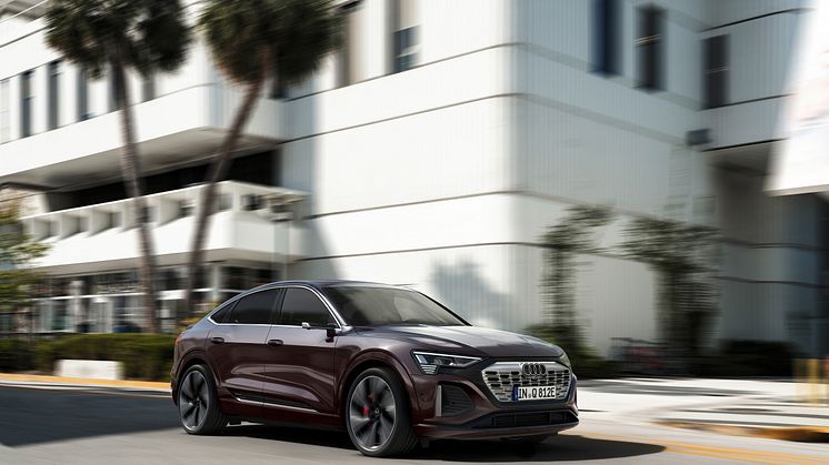 Audi Q8 Sportback e-tron (Madeirabrun)