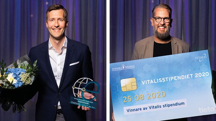 Banbrytare tog priset på Vitalis 2020