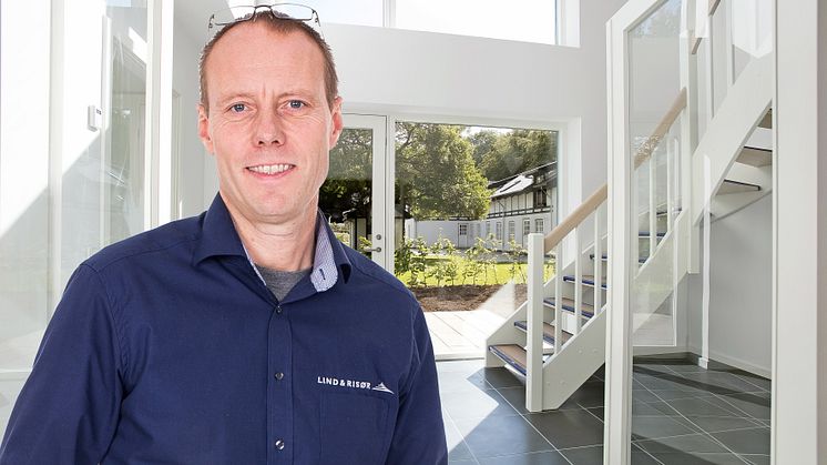Christian Stochholm, Arkitekt hos Lind & Risør A/S