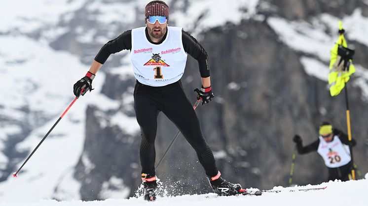 An ihm ist ein Vorbeikommen am Inferno-Langlauf schwierig: Oliver Zurbrügg aus Lauterbrunnen