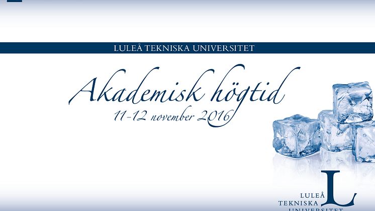 Pressinbjudan Akademisk högtid 2016