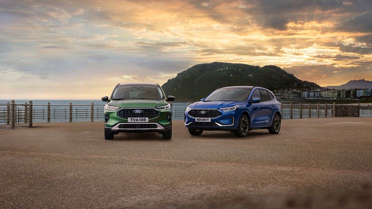 Her er nye Ford Kuga: Europas mest solgte ladbare hybrid med bedre ytelse, fornyet design og som ny og tøff Active-variant