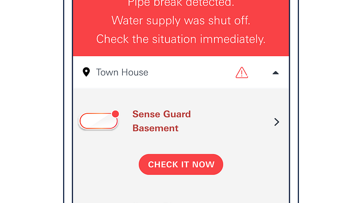 GROHE_Sense_App_Warning_Pipe_Break
