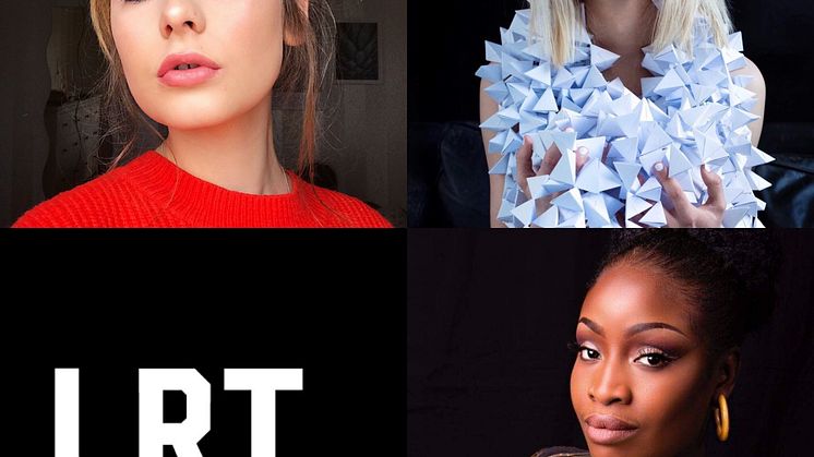 Finalisterna i Årets Nätängel 2018 - Viktoria Harrysson, Hampus Nessvold, Locker Room Talk och Lovette Jallow.