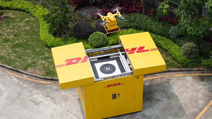 DHL Drone i Guangzhou, Kina