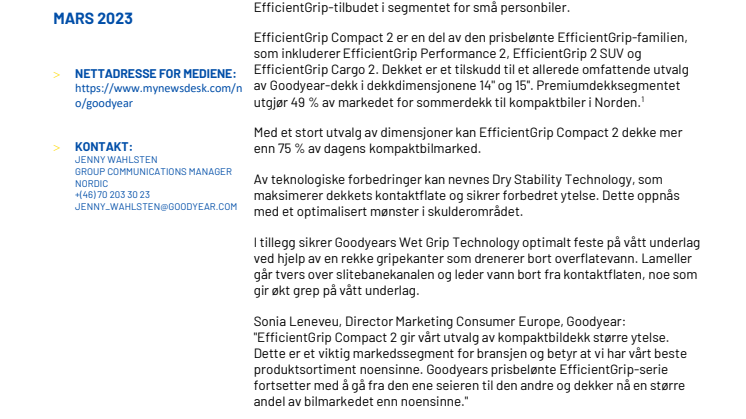 NO_Press Release Goodyear EfficientGrip Compact 2_20230302.pdf