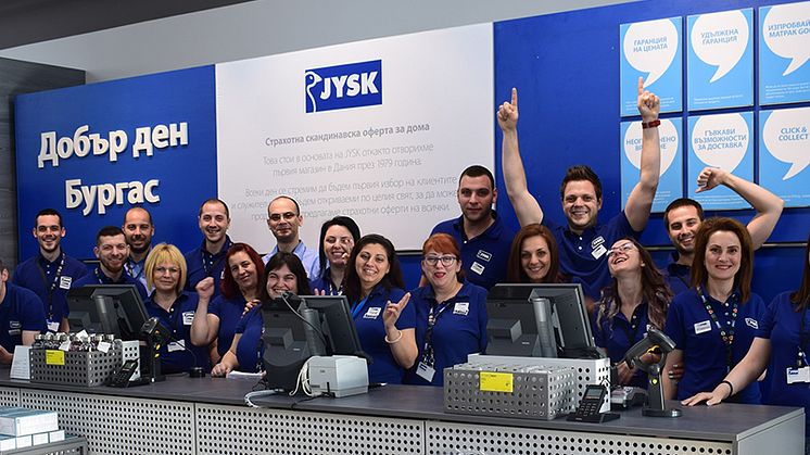 JYSK представя новата си концепция за магазини 3.0 в Бургас