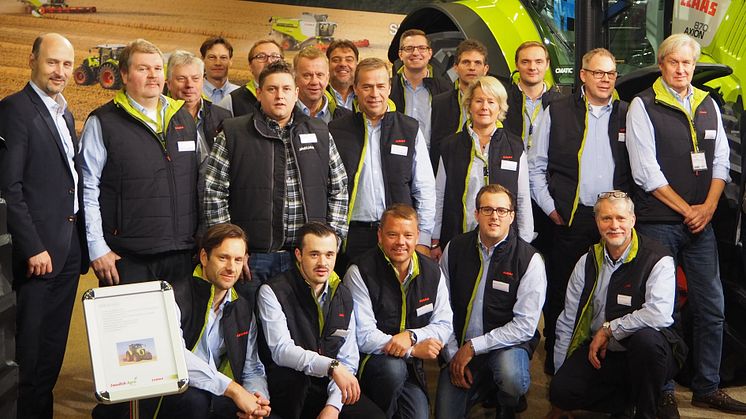 Swedish Agro Machinerys medarbetare på Elmia.