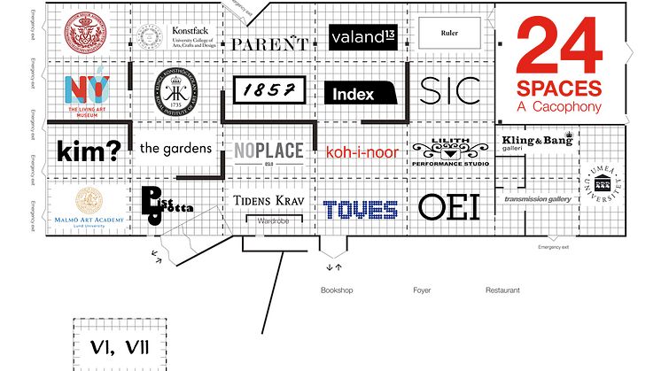 Malmö Konsthall presenterar 24 nya utställningar: 24 SPACES – en kakofoni