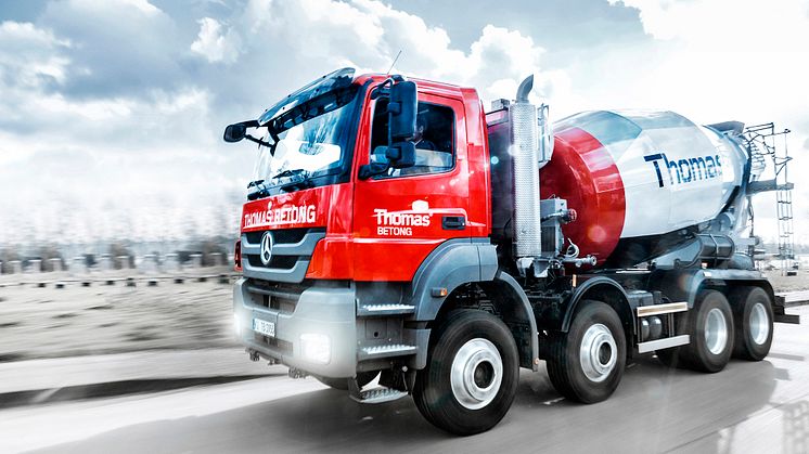 Thomas Concrete Group bildar gemensamt varumärke:Färdig Betong blir Thomas Betong