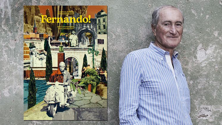 Grundaren av Zeta, Fernando Di Luca, ger ut en kombinerad biografi och kokbok den 12 oktober.