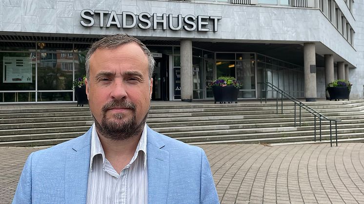 Magnus Olsson (SD), oppositionsråd och grundskolepolitiker i Malmö stad.