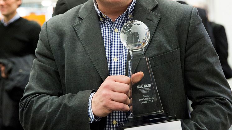 SSG vinnare av Stora Produktivitetspriset 2014