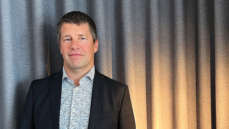 Sebastian Sandsten börjar sin nya roll i början av oktober. "Jag ser fram emot att lära känna medarbetarna", säger han-