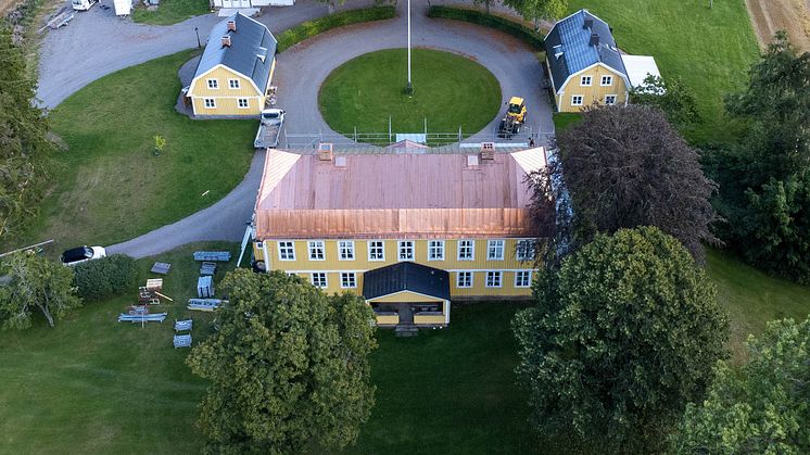 2,7 ton kopparplåt på 300 timmar