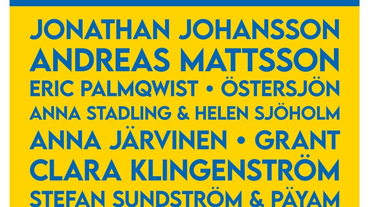 STÖDGALA. Artister arrangerar stödgalan “Hjälp Ukraina!” i samarbete med Frälsningsarmén 20 mars i Stockholm