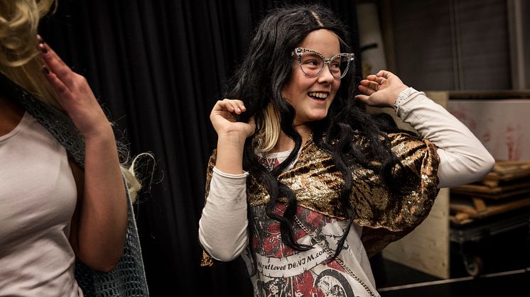 Bild från höstens Teaterkollo på Unga Teatern. Foto: Emmalisa Pauly