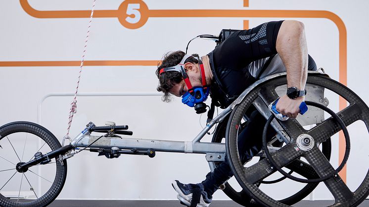 Multi-functional treadmill area-Wheelchair cycling