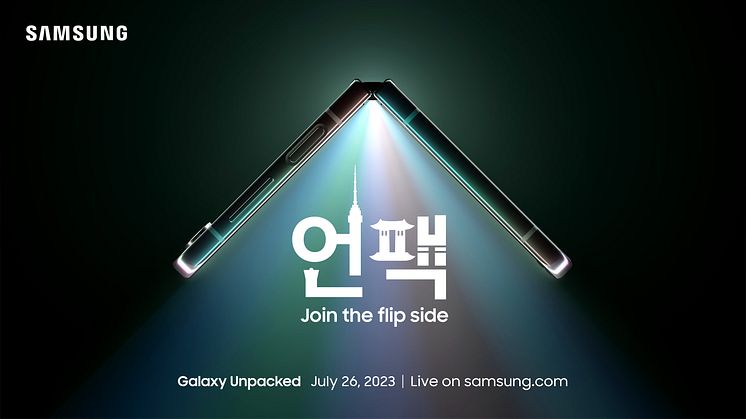 Galaxy Unpacked Juli 2023: Join the Flip Side 