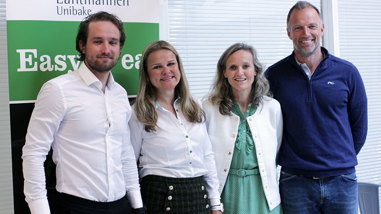 F.v: Håkon Skog Erlandsen, Aina Hagen, Mette Nygård Havre og Tom Stiansen