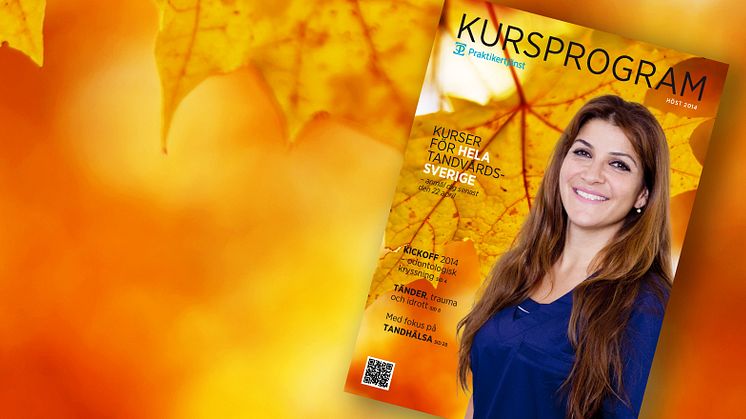 Nu är Praktikertjänsts fullmatade Kursprogram för hösten ute