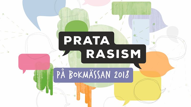Prata rasism på Bokmässan 2018