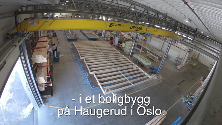 Slik lages fasadeelementene 