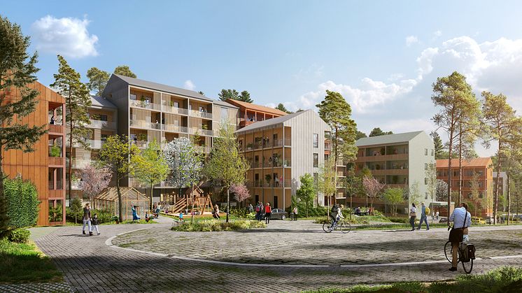 Hemma på vår gata i stan / LINK arkitektur