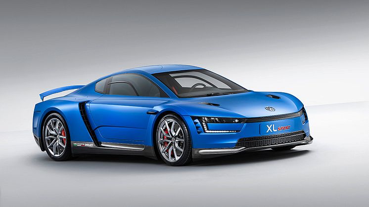 Verdenspremiere på Volkswagen XL Sport