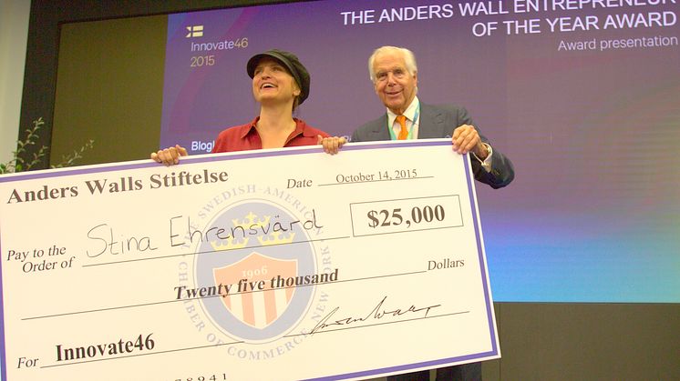 Anders Wall Entrepreneur of the Year Award 2015