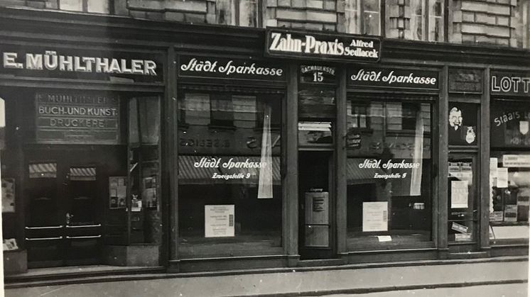 Filiale Stiglmaierplatz, histoische Ansiicht
