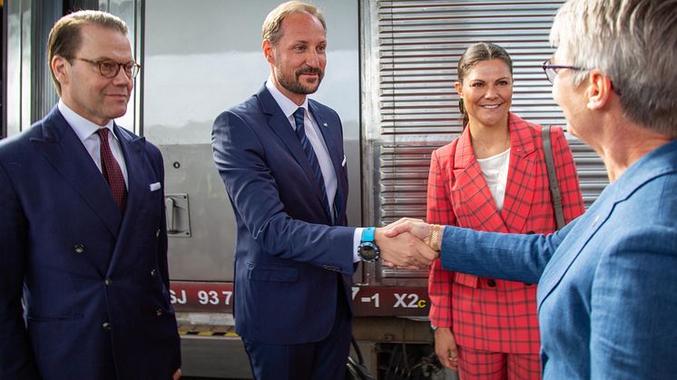Kronprins Haakon i Göteborg