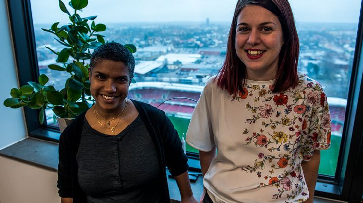 Diana Unander and Natasha Asimiadis, founders of WiTech. Photo: Niklas Gustavsson
