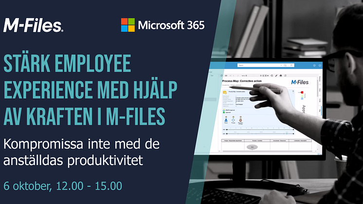 Inbjudan event M-Files och Microsoft
