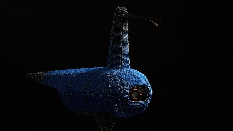 Den sällsynta pärlfågeln av Birger Kaipiainen har huvudrollen i höstens Modern Art & Design i Helsingfors.
