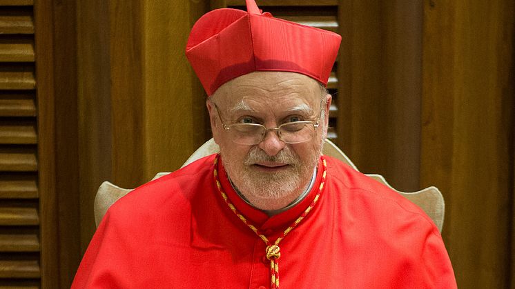 Kardinal Arborelius efter konsistoret i Peterskyrkan den 28 juni 2017. Foto: L'Osservatore Romano.