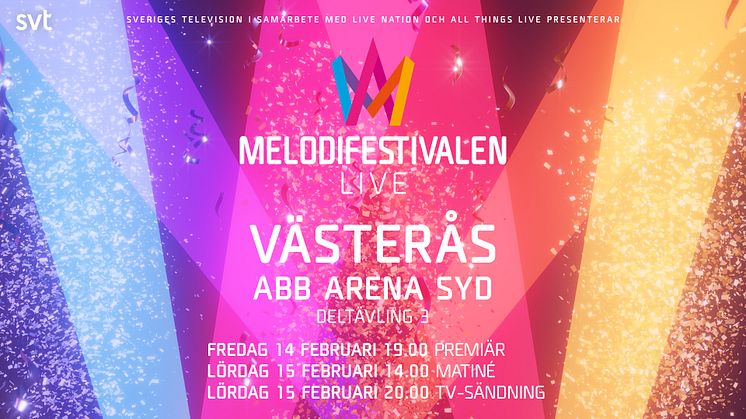 Melodifestivalen gör comeback i Västerås – efter 17 års väntan är det äntligen dags igen 