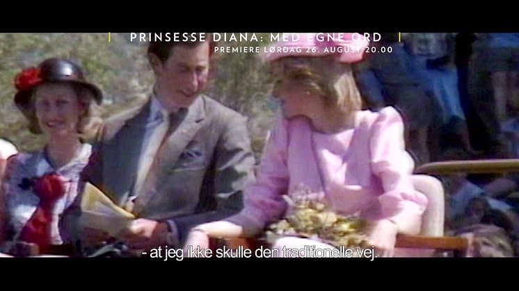 Prinsesse Diana: Med egne ord. DK promo 15 sek.