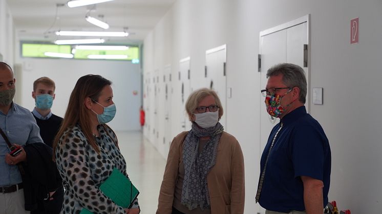 Besuch der Ministerin Dr. Manja Schüle am 15.07.20 an der TH Wildau_1
