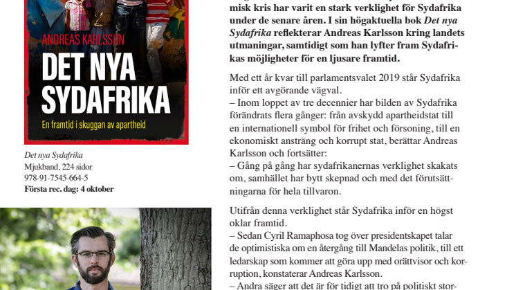 Hur ser Sydafrikas framtid ut? Högaktuell ny bok skildrar landets svåra utmaningar.
