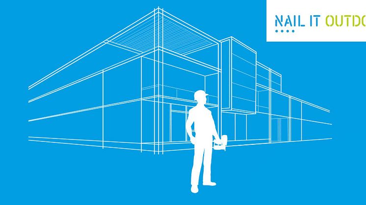 Nail It Outdoor - Med spik för effektivt montage av ytterväggar