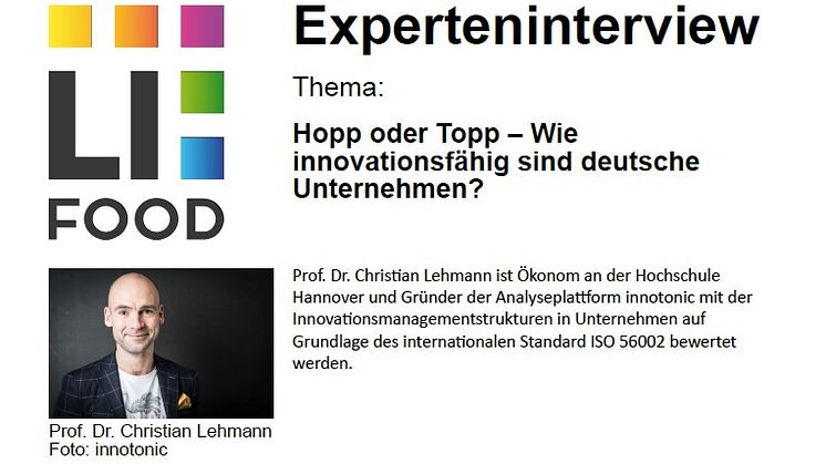 Hopp oder Topp – Wie innovationsfähig sind deutsche Unternehmen?