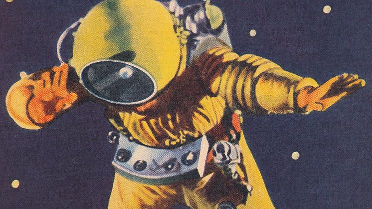 Tebjudning i sci-fi-skrud på Stadsbiblioteket i Malmö
