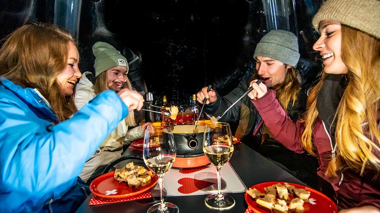 Fonduegondel, Wallis ©Saastal Tourismus AG/Puzzle Media