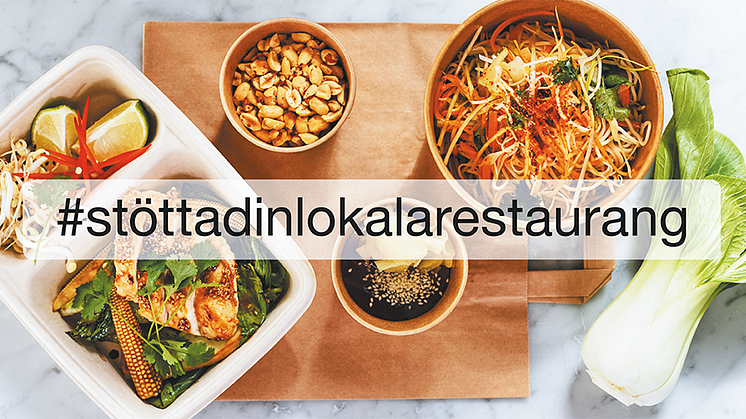 Kampanj för att stötta restaurangbranschen