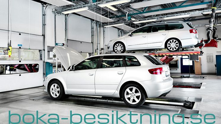 Boka besiktning redan idag